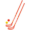 SCHILDKRÖT Set de fun hockey, 4 pièces, rouge / jaune