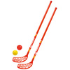 SCHILDKRÖT Set de fun hockey, 4 pièces, rouge / jaune