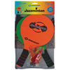 SCHILDKRÖT Set de jazzminton, orange / grün