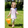 SCHILDKRÖT Seau de plage, pliable, orange