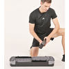 SCHILDKRÖT Stepper de fitness, bleu/gris