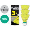 TALBOT torro Volant de badminton Tech350, moyen, jaune/bleu