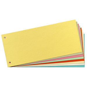herlitz Intercalaires, pour format A4, carte lustrée, rose