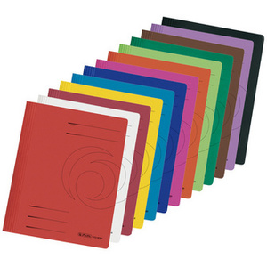 herlitz Chemise à lamelle easyorga, carte lustrée, blanc