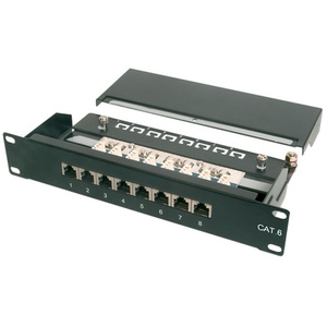 DIGITUS Panneau de brassage Cat.6, classe E, 12 x RJ45, 1U