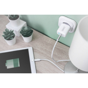 DIGITUS Chargeur secteur universel, USB-C, 20 W, blanc