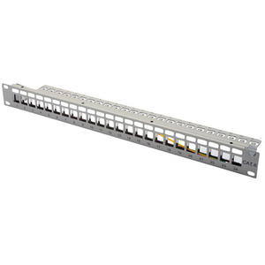 DIGITUS panneau de brassage modulaire 19', cat 6, 24 ports