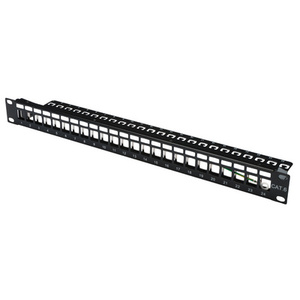 DIGITUS panneau de brassage modulaire 19', cat 6, 24 ports