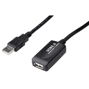 DIGITUS rallonge USB, mâle-femelle, 25,0 m, USB-A