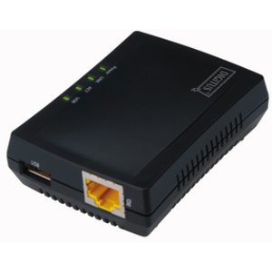 DIGITUS Mini Serveur d'impression multifonctions, 1 x USB2.0