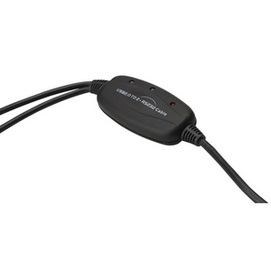 DIGITUS câble adaptateur USB 2.0 - 2 x RS232, 1 Mbps/sec