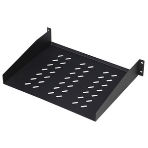 DIGITUS étagère 19', 2 U, montage fixe, profondeur: 370 mm