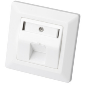 DIGITUS boîtier vide pour modules Keystone, 3 ports, blanc