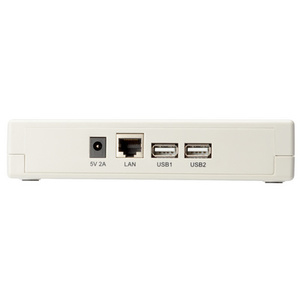 DIGITUS Serveur d'impression Fast Ethernet, 3 ports, blanc