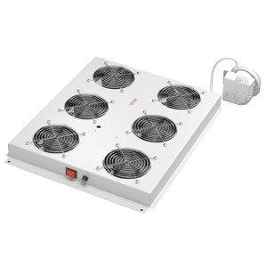 DIGITUS unité de ventilation, 6 ventilateurs,(RAL9005), noir