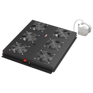 DIGITUS unité de ventilation, 6 ventilateurs,(RAL9005), noir