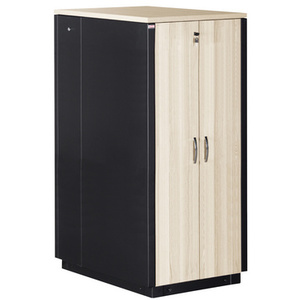 DIGITUS Baie réseau 19' SOUNDproof, 17 UH, érable