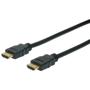 DIGITUS cable pour moniteur HDMI, fiche mâle 19 broches,