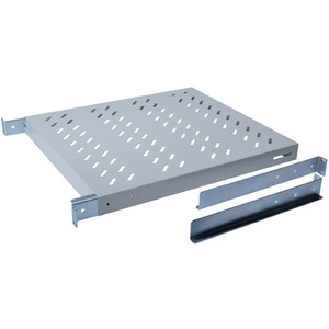 DIGITUS étagère 19', 1U, profondeur:350 mm, pour baies, noir