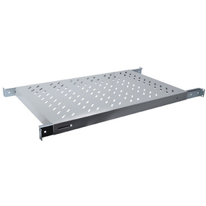 DIGITUS étagère 19', 1 U, Profondeur: 700 mm gris clair