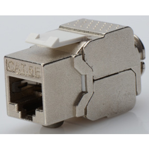 DIGITUS module Keystone cat.5e, 1 x RJ45, blindé,