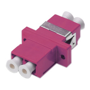 DIGITUS Adaptateur à fibres optique, LC-LC, Duplex, OM4