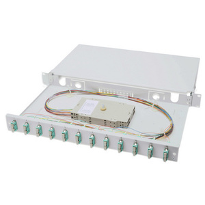 DIGITUS boîte d'épissure à fibres optiques om3 équipée,