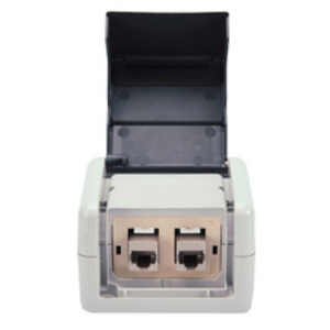 DIGITUS Insertion pour cadre en saillie Outdoor, pour 2x