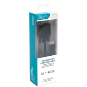 DIGITUS Câble adaptateur, DisplayPort - DVI-D, 2,0 m, noir