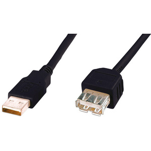 DIGITUS Rallonge USB 2.0, 1,8 m, beige