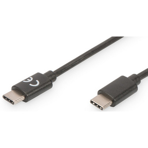 ASSMANN Câble de raccordement USB 3.0, USB-C - USB-C, 1,8 m