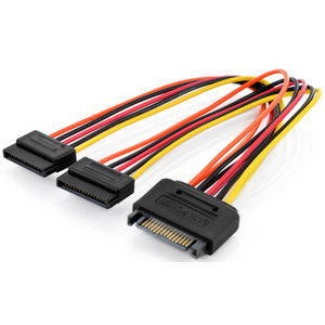 DIGITUS Câble d'alimentation interne en Y, SATA 15 broches