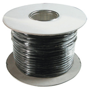 DIGITUS Câble méplat téléphonique,8 conducteurs, 100 m, noir