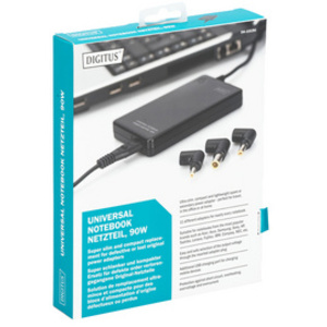 DIGITUS Chargeur universel ordinateur portable, Super Slim  - 35270