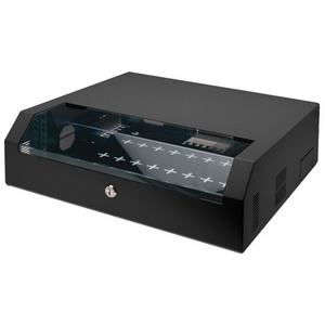 DIGITUS Coffret mural 19' SoHo Slim, 5 U, noir