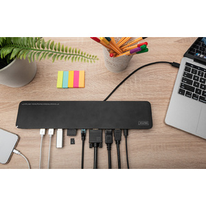 DIGITUS Station d'accueil universelle 14', USB type-C, noir