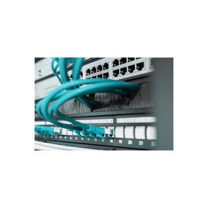 DIGITUS Panneau de passe-câbles 19', 1U, noir