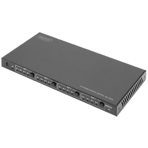 DIGITUS Commutateur matriciel HDMI 4x4, 4K/60Hz, noir