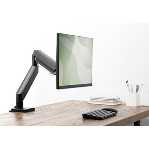 DIGITUS Support écran universel, fixation par serrage, noir