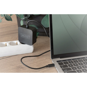 DIGITUS Chargeur pour ordinateur portable USB-C, 65 W, noir