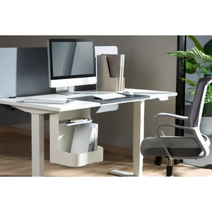 DIGITUS Tablette sous le bureau/compartiment, blanc-mat