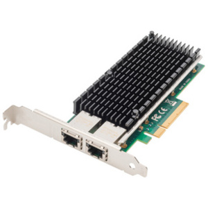 DIGITUS Adaptateur Dual Port Ethernet Server, 10 Gbit/s