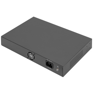 DIGITUS Commutateur PoE, 16 ports, 2 GE Uplinks (RJ45 / SFP)