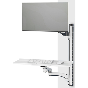 DIGITUS Bras pour écran avec souris et support pour clavier