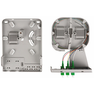 DIGITUS Boite de raccordement domestique Ftth, 3 x LC/APC