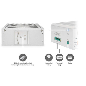 DIGITUS Switch industriel Gigabit Ethernet, 8 ports
