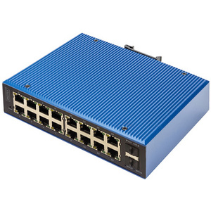 DIGITUS Switch industriel Gigabit Ethernet, manageable L2