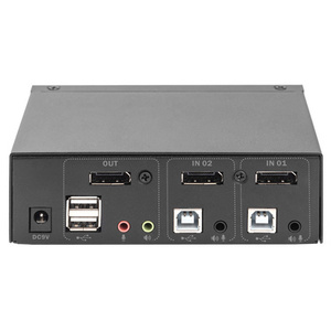 DIGITUS Switch KVM, 2x1, noir