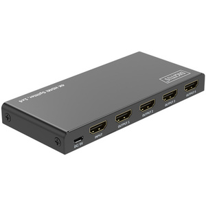 DIGITUS Répartiteur HDMI 4K, 1x4, 4K/60Hz HDCP 2.2, noir