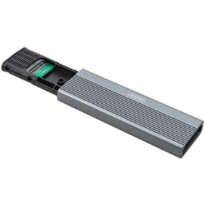 DIGITUS Boîtier USB pour disques SSD, externe, NVMe + SATA